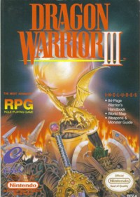 Dragon Warrior 3 - Box Art