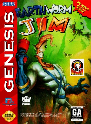 Earthworm Jim - Box Art