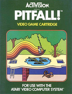 Pitfall - Atari 2600 - Box Art