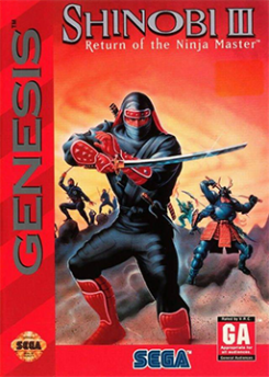 Shinobi III - Genesis - Box Art