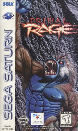 Primal Rage - Sega Saturn - 01