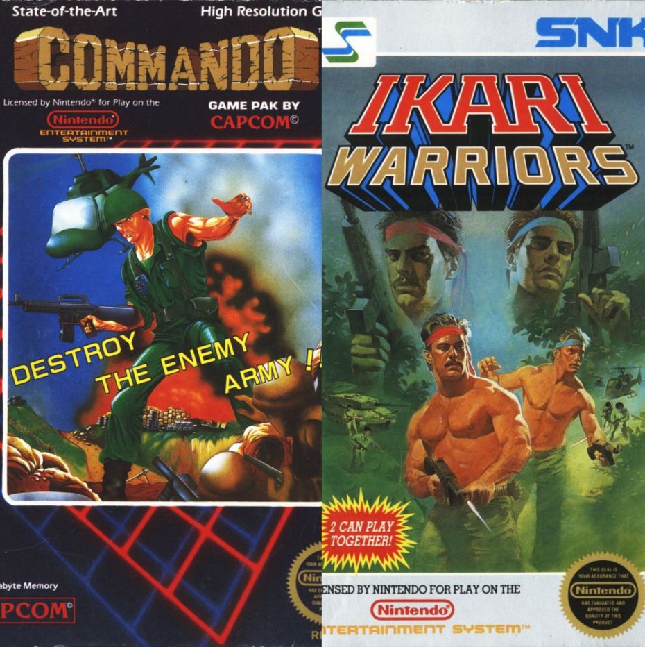 Episode 252 – Commando (1985) and Ikari Warriors (1987)